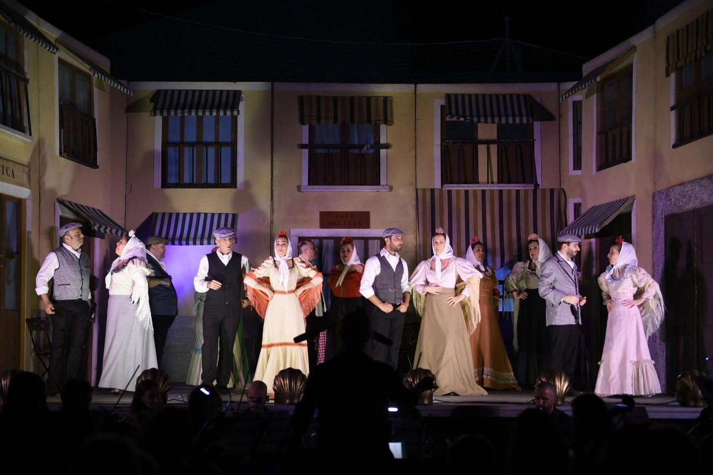 Representacion del Festival de la Zarzuela de Rincon de la Victoria