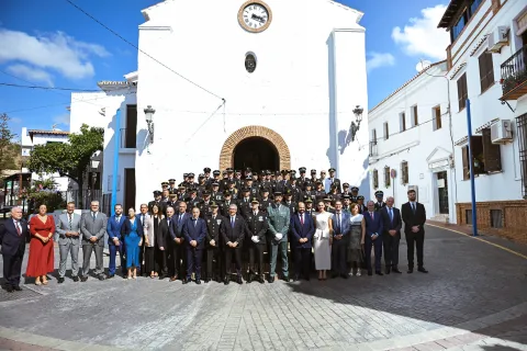 La Policía Local celebra su patrón: medallas a tres agentes por 20 años de servicio y la criminalidad baja un 19,9% en el primer trimestre